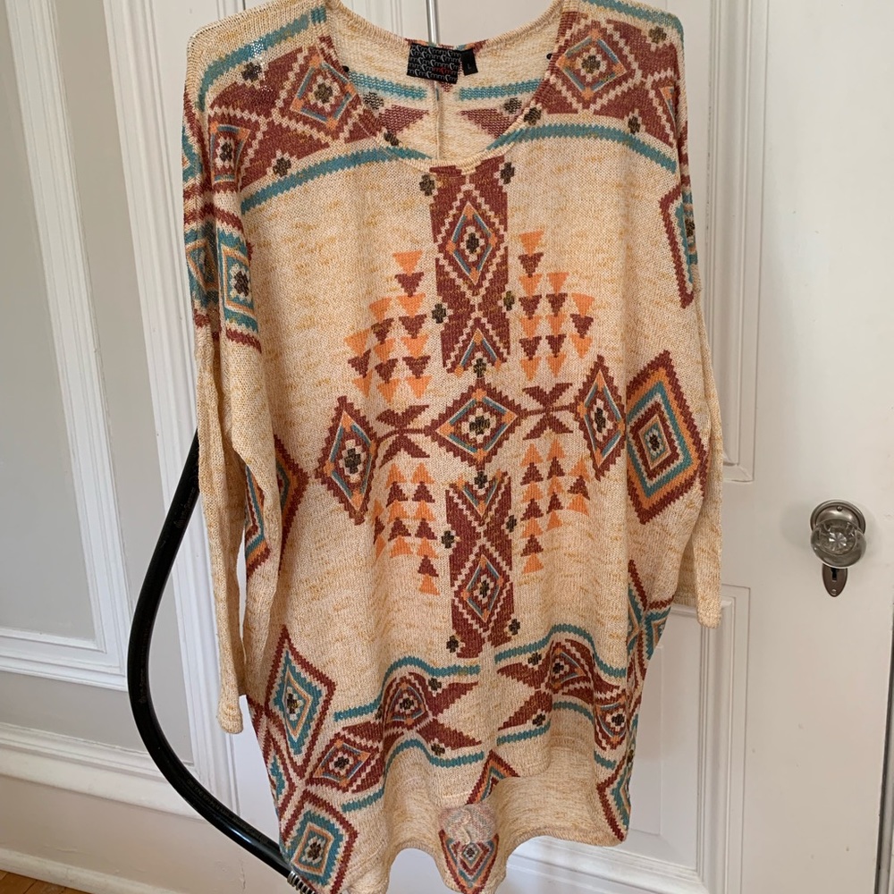 Aztec Tunic sweater